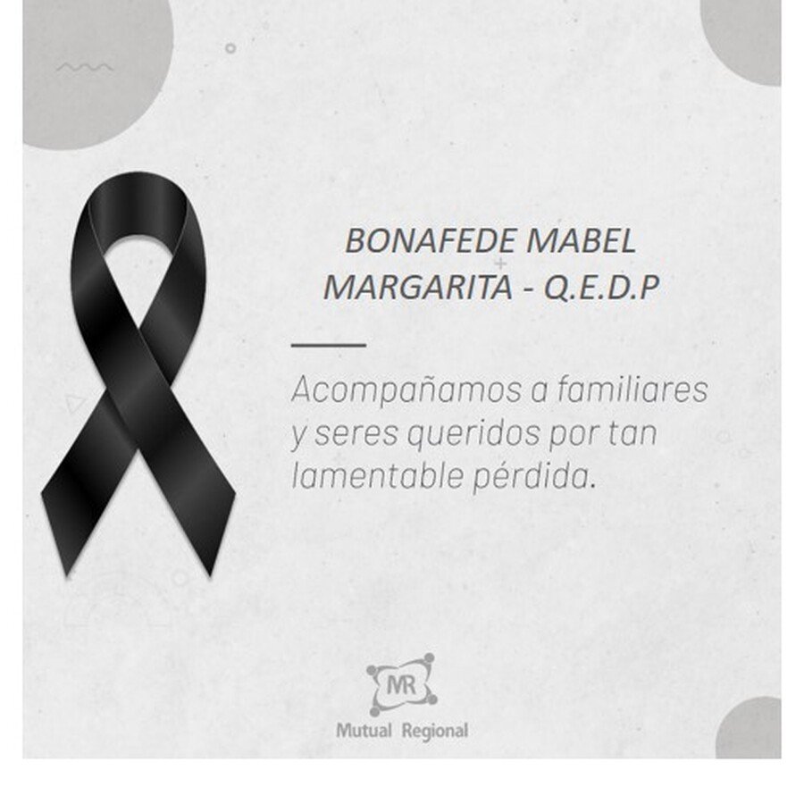 BONAFEDE MABEL MARGARITA - Q.E.D.P.