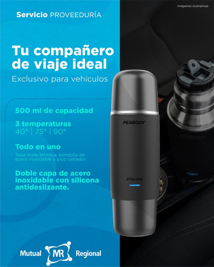 ETERMO PARA VEHÍCULOS