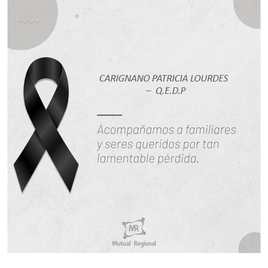 CARIGNANO PATRICIA LOURDES - Q.E.D.P.