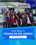 SOCIOS DE RAMONA EN TERMAS DE RÍO HONDO