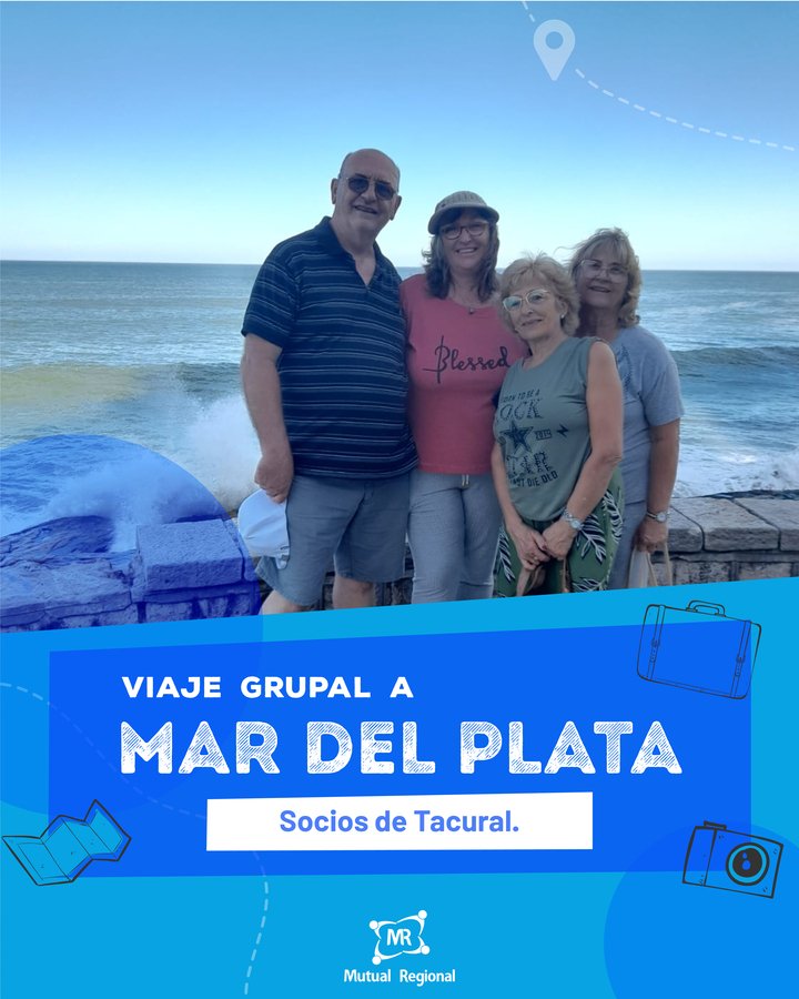 SOCIOS TACURAL - VIAJE A MAR DEL PLATA