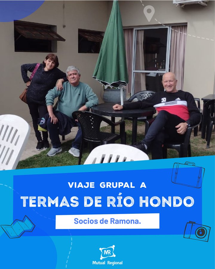 SOCIOS DE RAMONA EN TERMAS DE RÍO HONDO
