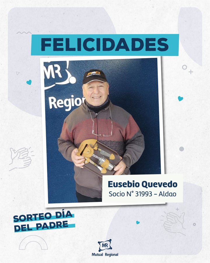 GANADORES SORTEO DÍA DEL PADRE